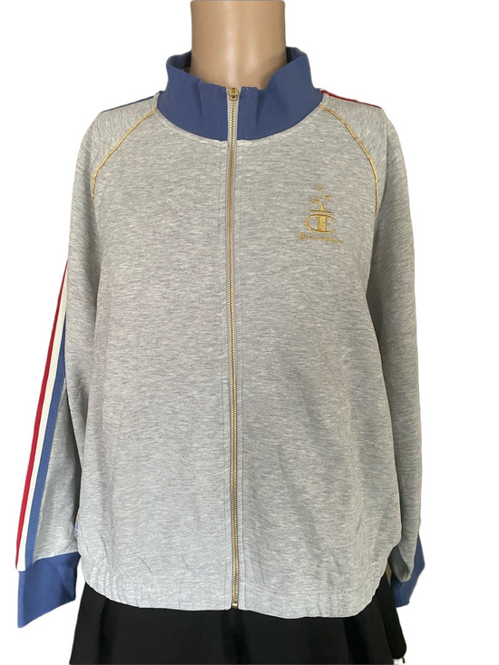 Champion Tops - Champion nwt Light Gray USA Sweatshirt with Gold Embroidered Logo